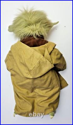 Life Size 26 Inch Star Wars Yoda Standing Plush Pepsi KMart Promo RARE