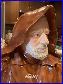 Limited Edition Star Wars 1997 Obi Wan Kenobi Cookie Jar Bust 495/1000