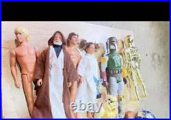 Loose 12 Inch Star Wars Action Figures Lot-CPG KENNER LATE 70's