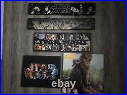 Lot Of 5 Star Wars Canvas Wall Art Pictures