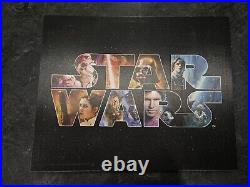 Lot Of 5 Star Wars Canvas Wall Art Pictures