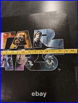 Lot Of 5 Star Wars Canvas Wall Art Pictures