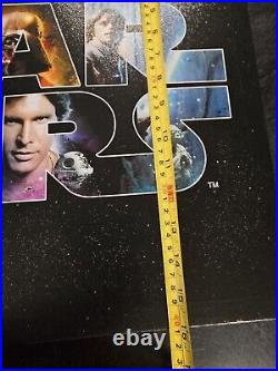 Lot Of 5 Star Wars Canvas Wall Art Pictures