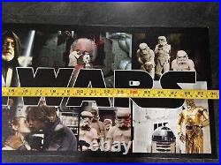 Lot Of 5 Star Wars Canvas Wall Art Pictures