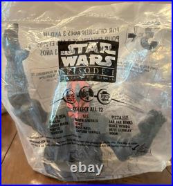 Lot of 12 Star Wars Collector Cup Toppers. 9 Of 12 In Original Packaging Lot of 12 Star Wars Collector Cup Toppers. 9 Of 12 In Original Packaging