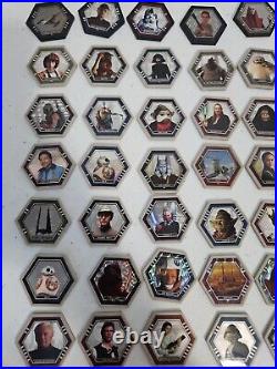 Lot of 169 Topps Star Wars Galactic Connexions Collectible Trading Discs