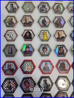 Lot of 169 Topps Star Wars Galactic Connexions Collectible Trading Discs