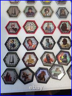 Lot of 169 Topps Star Wars Galactic Connexions Collectible Trading Discs