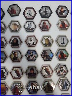 Lot of 169 Topps Star Wars Galactic Connexions Collectible Trading Discs