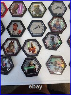 Lot of 169 Topps Star Wars Galactic Connexions Collectible Trading Discs