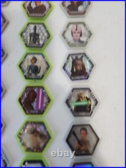 Lot of 169 Topps Star Wars Galactic Connexions Collectible Trading Discs