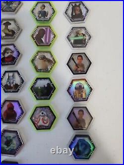 Lot of 169 Topps Star Wars Galactic Connexions Collectible Trading Discs