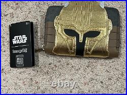 Loungefly Mandalorian Armorer Backpack & Wallet Star Wars Celebration Exclusives
