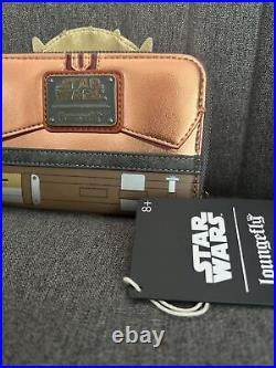 Loungefly Mandalorian Armorer Wallet Star Wars Celebration Exclusive mint withtags