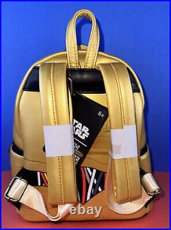 Loungefly Star Wars C-3PO Mini Backpack Cosplay Star Wars Celebration 2022