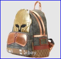 Loungefly Star Wars Celebration Armorer Cosplay Mini Backpack & Wallet