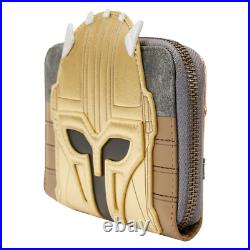 Loungefly Star Wars Celebration Armorer Cosplay Mini Backpack and Wallet Funko