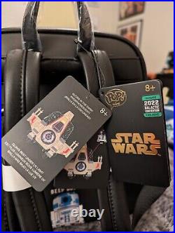 Loungefly Star Wars R2-D2 Funko X-Wing Backpack (Star Wars Celebration 2022)