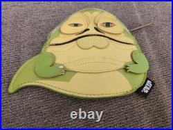 LucasFilm STAR WARS JABBA THE HUTT LOUNGEFLY Coin Purse Wallet Collectible RARE
