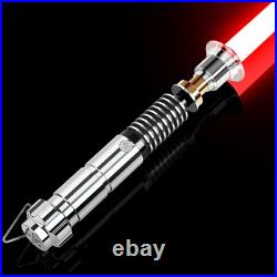 Luke Lightsaber RGB Dueling Cosplay Metal Smooth Swing Star Wars Replica Saber Luke Lightsaber RGB Dueling Cosplay Metal Smooth Swing Star Wars Replica Saber