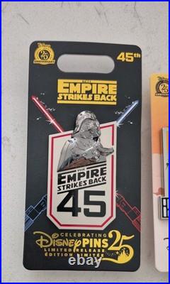 MAY 4TH Star Wars Episode III & The Empire Strikes Back Exclusive 3 PINS BUNDLE