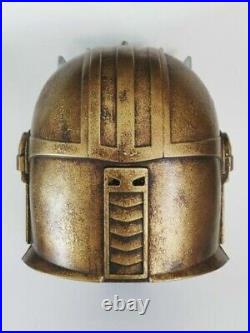 Mandalorian Armorer Helmet Custom Star Wars Prop Wearable Vintage Look Replica