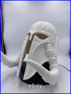 Mandalorian Cosplay Helmet RAW Star Wars Cosplay, Helmet Mandalorian Cosplay 3d