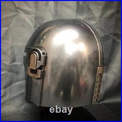 Mandalorian Steel Helmet STAR-WARS Cosplay Prop Movie Helmet Replica Role Plays