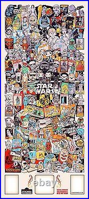 Matt Busch SIGNED'17 Star Wars Celebration Exc Print #100/250 with ORIGINAL ART