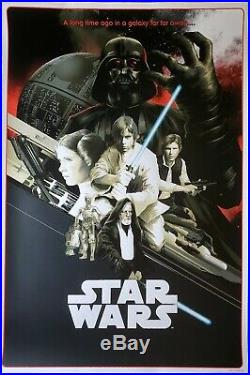 Matt Taylor Star Wars A New Hope Variant #/200 Movie Poster Art Print not Mondo