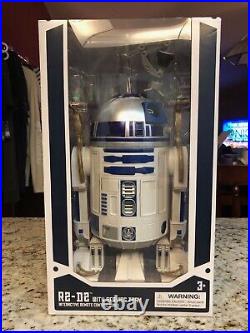 NEW Disney R2-D2 Remote Control Interactive Droid with Serving Tray Star Wars