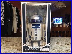 NEW Disney R2-D2 Remote Control Interactive Droid with Serving Tray Star Wars
