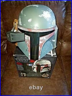 NEW Star Wars Black Series Boba Fett Premium Electronic Helmet READY TO SHIP