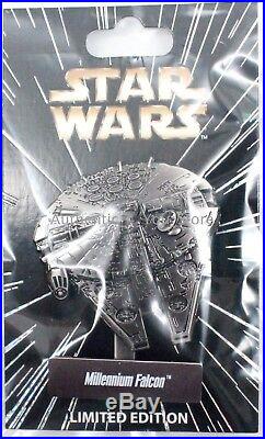 NEW Star Wars Celebration Orlando Disney Millennium Falcon Standing Pin LE 6000