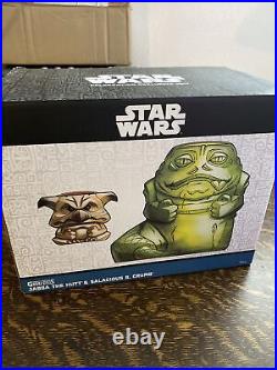 NEW Star Wars Jabba the Hutt & Salacious Crumb LE Geeki Tiki Celebration 2017
