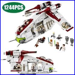NEW Star Wars Republic Gunship (75021) Complete Set