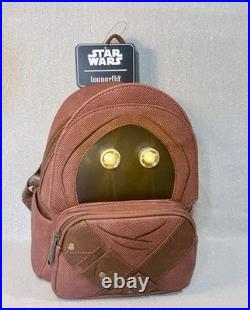 NWT Star Wars Jawa Light Up Celebration 2020 Loungefly Mini Backpack Rare