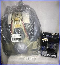 New 2022 Star Wars Celebration Loungefly Xwing Backpack Funko Pop R2 D2 #31 Set