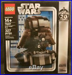 New! Lego (75227) Star Wars Darth Vader Bust 20 Years Celebration, Sealed Set