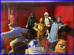 New Sealed Discontinued Rare Disney Star Wars Mega Figurine 20 Piece Set