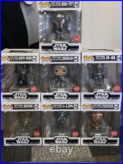 New Unopened Funko Pop! Vinyl Star Wars Bounty Hunters Complete Collection