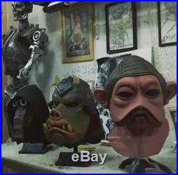Nien Nunb Latex Mask Star Wars, For Cosplay, Arult Size