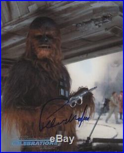 OPIX Star Wars Celebration II PETER MAYHEW as CHEWBACCA Signed 8x10 Photo