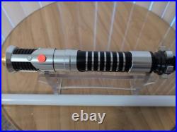 Obi Wan Kenobi Episode I Lightsaber Proffie Soundboard Neopixel Replica With Stand