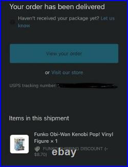 Obi-Wan Kenobi Funko Pop 392 Celebration Exclusive IN HAND! Limited to 3000