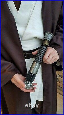 Obi Wan Kenobi Lightsaber Hilt Star Wars New Hope 11 Replica Prop K4 Cosplay