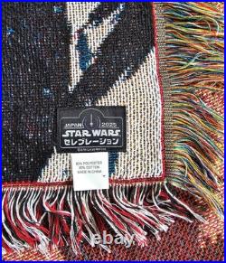 Official Star Wars Celebration Japan 2025 Key Art Woven Throw Blanket