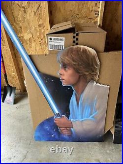 Oreo Star Wars Store Display Standees Luke Skywalker & Darth Vader