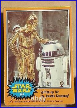 Original 1977 STAR WARS Trading/Bubble Gum Cards