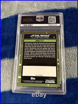 PSA 9 2015 Star Wars Celebration Mint Empire Strikes Exclusive BOBA FETT #10